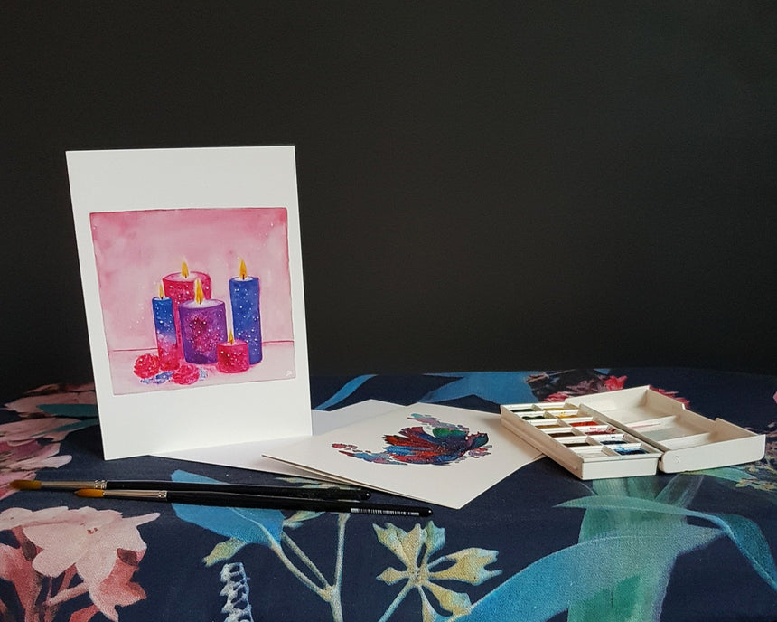 Aromatherapy Greeting Card